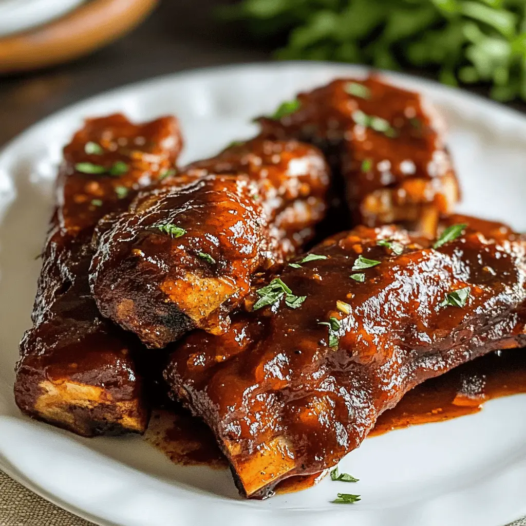 Tender and flavorful Oven Baked BBQ Boneless Country Style Pork Ribs are a must-try! These juicy ribs are coated in a rich, homemade BBQ sauce that brings out the best flavors. Perfect for family dinners, summer cookouts, or any gathering. Save this recipe and impress your guests with delicious, fall-off-the-bone ribs that everyone will love!